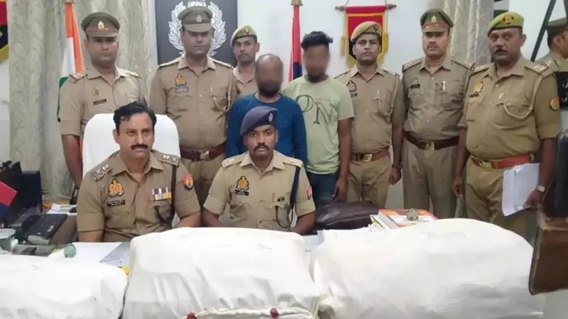 वाराणसी: बिहार से गांजा लेकर राजस्थान जा रहे तस्करों को पुलिस ने किया गिरफ्तार