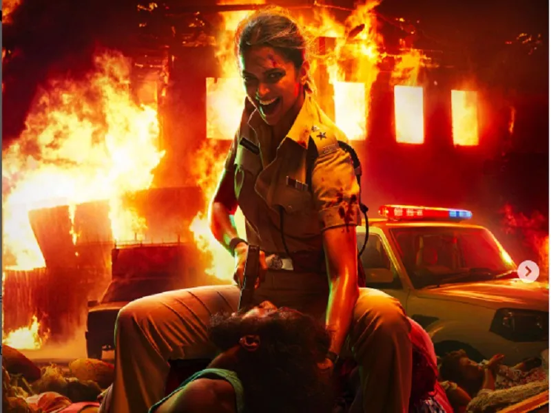 फिल्म 'सिंघम अगेन' से दीपिका पादुकोण का फर्स्ट लुक रिलीज, खून से लथपथ हंसते हुए नजर आईं अभिनेत्री 