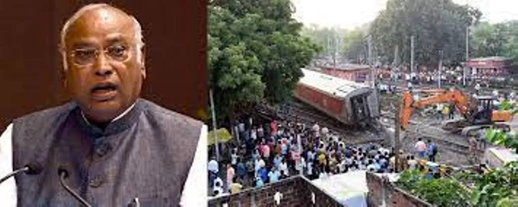 खड़गे, राहुल ने विजयनगरम रेल हादसे में यात्रियों की मौत पर जताया दुख, कही ये बात... 