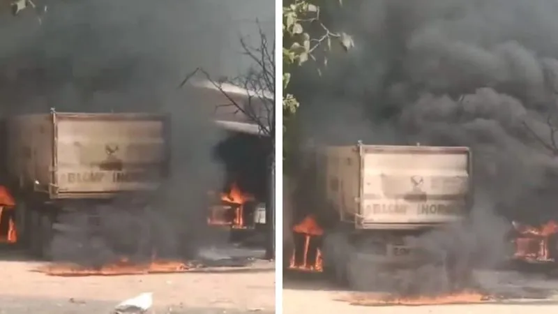 Etawah: ट्रैक्टर को बचाने में डंपर ढाबे में घुसा… डीजल टैंक में आग लगने से हुए तेज धमाके, कंडक्टर की जलकर मौत