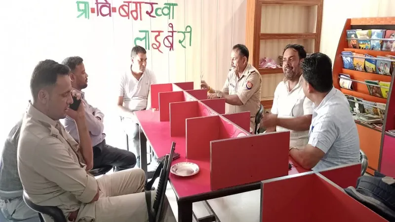 रामपुर: छात्राओं की बेरहमी से पिटाई के मामले में आरोपी शिक्षक और परिजनों के बयान दर्ज करने पहुंची पुलिस