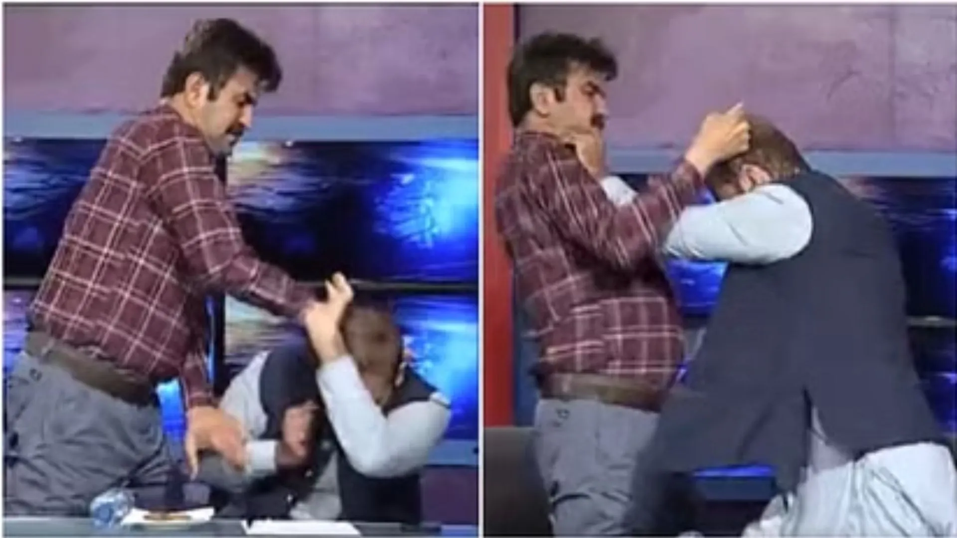 पाकिस्तान के लाइव डिबेट शो में इमरान खान को लेकर भिड़े दो नेता, खूब चले लात-घूंसे, Video वायरल