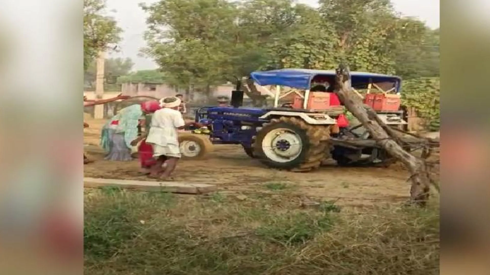 राजस्थान में हैवानियत! जमीन विवाद में कई बार ट्रैक्टर से युवक का सिर कुचला, घटना का Video वायरल