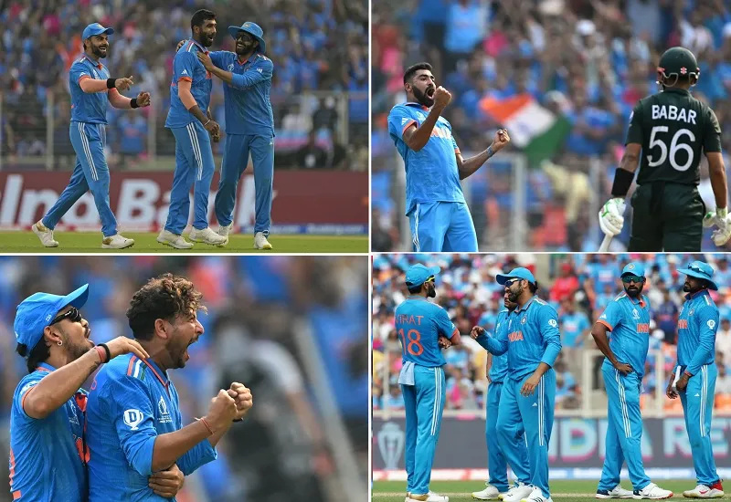 IND vs PAK World Cup 2023 : भारतीय गेंदबाजों का कमाल, पाकिस्तान 191 रन पर ऑलआउट