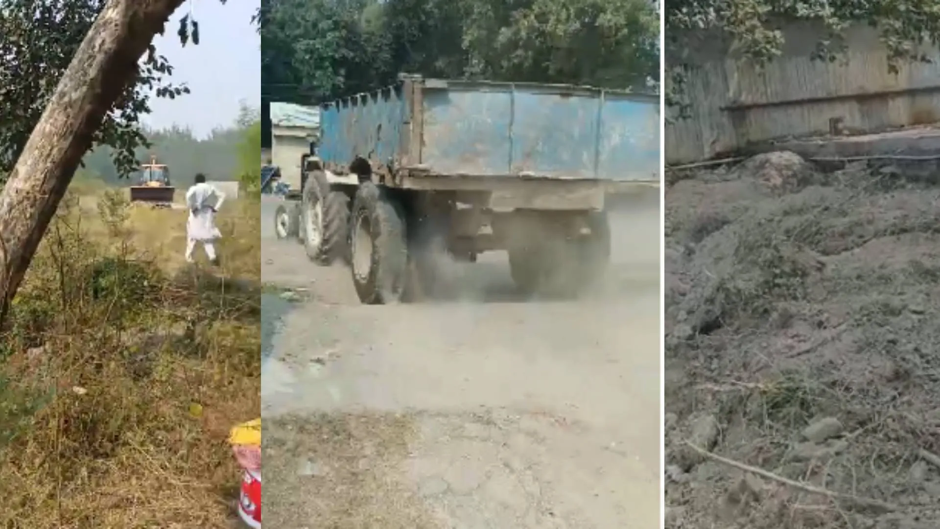 बरेली: परसाखेड़ा चौकी के सामने हो रहा अवैध खनन, वीडियो वायरल