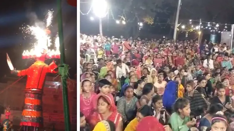 Ravan Dahan 2023: धू-धू कर जला रावण का पुतला… असत्य पर सत्य की जीत, मेले में दशकों का उमड़ा जनसैलाब
