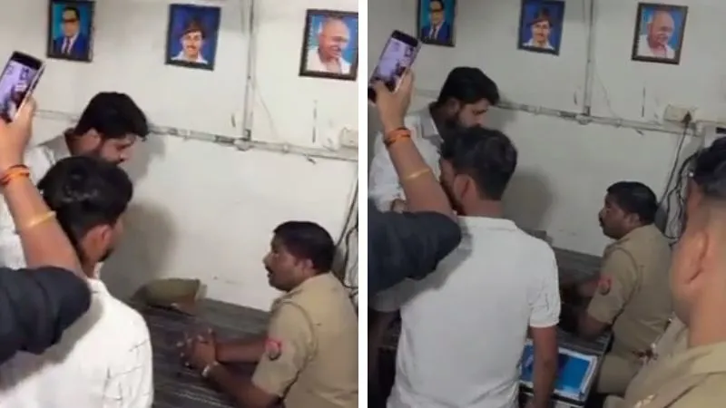 VIDEO: तूने हाथ कैसे लगाया…माफी मांगो, BJP पार्षद भवानी शंकर राय का दूसरा वीडियो वायरल, चौकी में घुसकर पुलिस को धमकाया