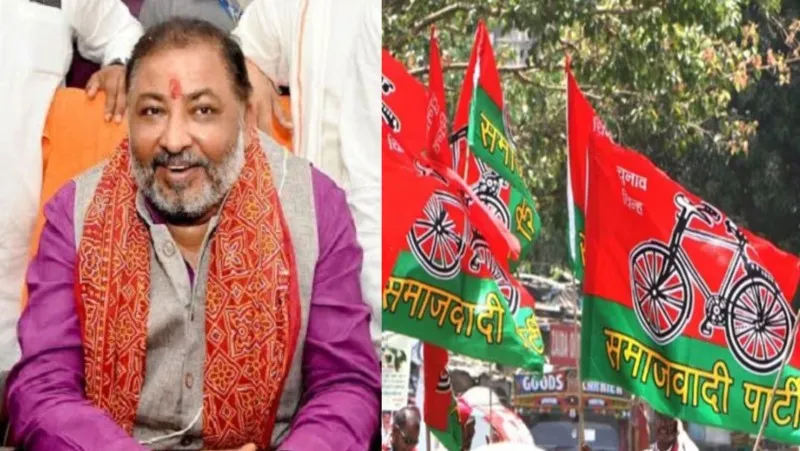 लखनऊ: कांग्रेस के खिलाफ पैदा हुई सपा, आज उसी की गोद में बैठ गई - दयाशंकर सिंह