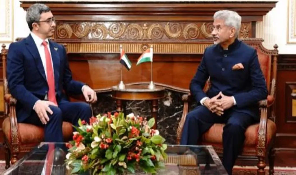 जयशंकर ने यूएई के विदेश मंत्री के साथ पश्चिम एशिया में ‘संकट’ पर की चर्चा 