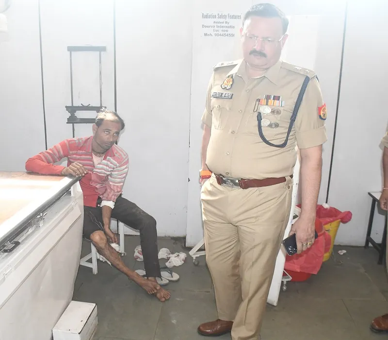 रामपुर : पुलिस मुठभेड़ में दो पशु तस्करों को लगी गोली, अस्पताल में कराया भर्ती 