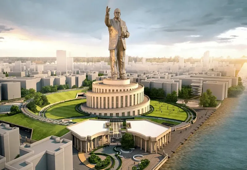 भारत के बाहर डॉ. आंबेडकर की सबसे ऊंची प्रतिमा का अमेरिका में अनावरण, कार्यक्रम में 500 भारतीय मूल के लोग हुए शामिल 