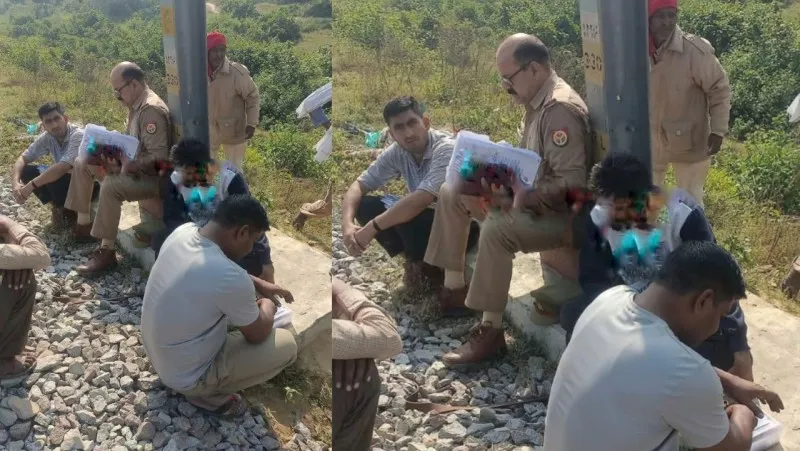 हरदोई: समधी और समधन ने एक साथ ट्रेन के आगे कूद कर की आत्महत्या