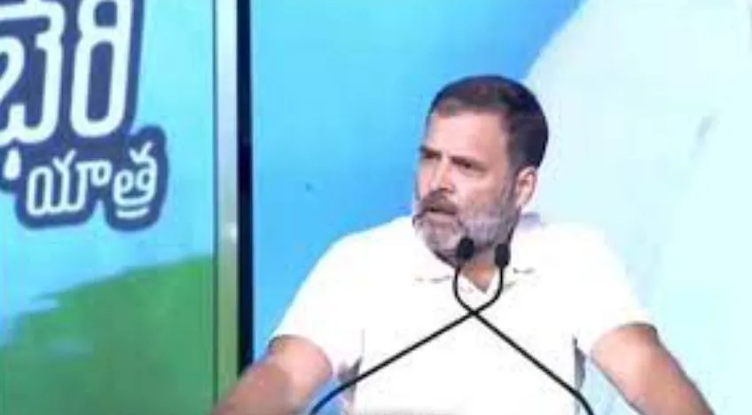 राहुल गांधी ने कहा- कांग्रेस ने तेलंगाना में भाजपा के किए टायर पंचर, दिल्ली में भी करेंगे