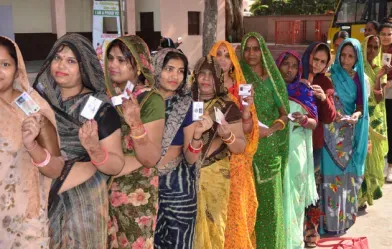 राजस्थान: शहरी क्षेत्रों के मुकाबले ग्रामीण क्षेत्रों में अधिक हुआ मतदान