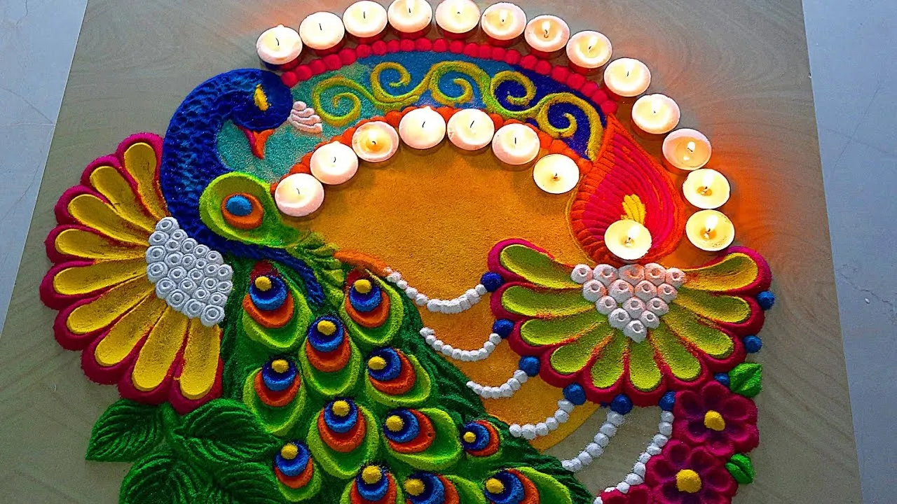 दीपावली पर घरौंदा और रंगोली बनाने की रही है परंपरा, जानें इसका इतिहास  