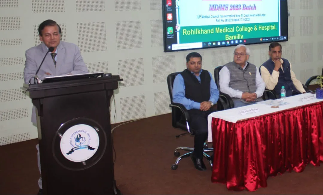 बरेली: चुनौतियों से भरा है सफर, हर मरीज से सीखने को मिलेगा: डॉ. केशव