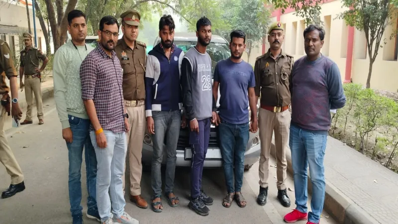 कानपुर : कल्याणपुर में हुई चोरी का पुलिस ने किया खुलासा, तीन आरोपी गिरफ्तार