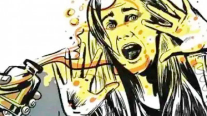 युवती पर तेजाब हमले के दो आरोपी मुठभेड़ के बाद गिरफ्तार 