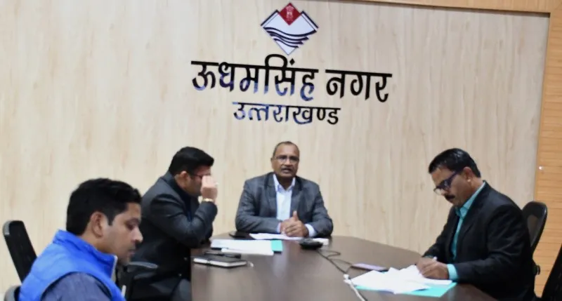 रुद्रपुर: दो दिन में सड़कों का स्थलीय निरीक्षण कर रिपोर्ट प्रस्तुत करें अधिकारी: डीएम