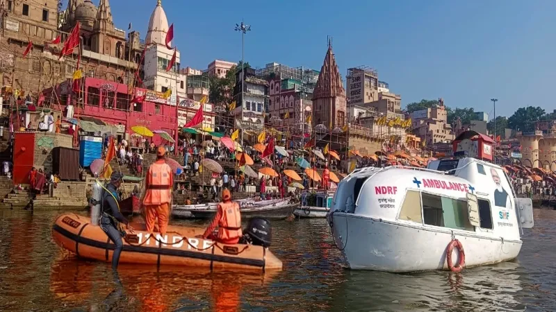 देव दीपावली महोत्सव : गंगा घाटों पर आधुनिक उपकरणों के साथ मुस्तैद रहेगी NDRF