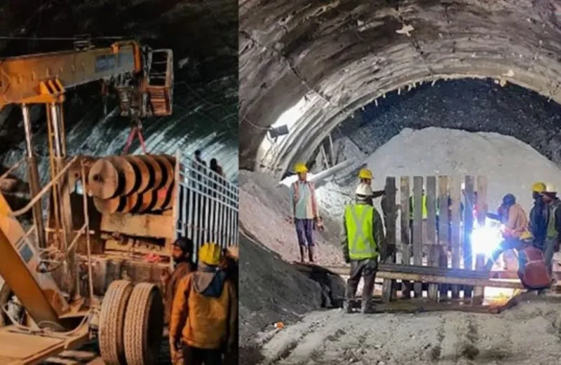 उत्तरकाशी: सुरंग में ड्रिलिंग व राहत एवं बचाव कार्य जारी