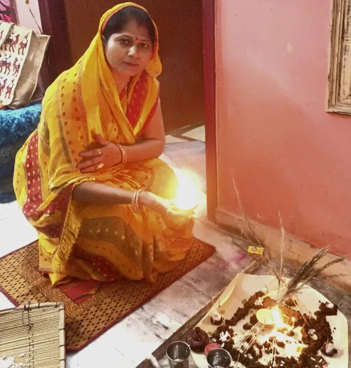 लखनऊ में गोवर्धन पूजा व अन्नकूट का हुआ आयोजन, मंदिरों में भी जुटी भीड़