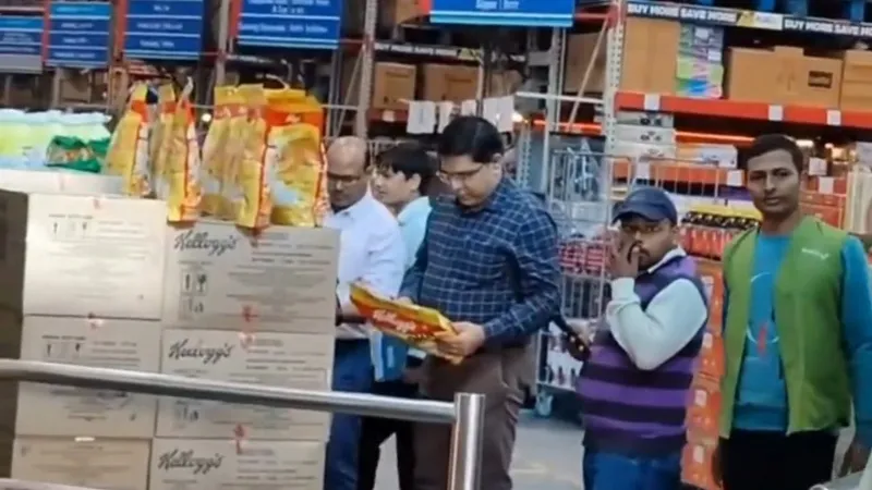 Halal Certificate : लखनऊ में कई जगह FSDA टीम ने की रेड, जांचे पैक्ड फूड आइटम 