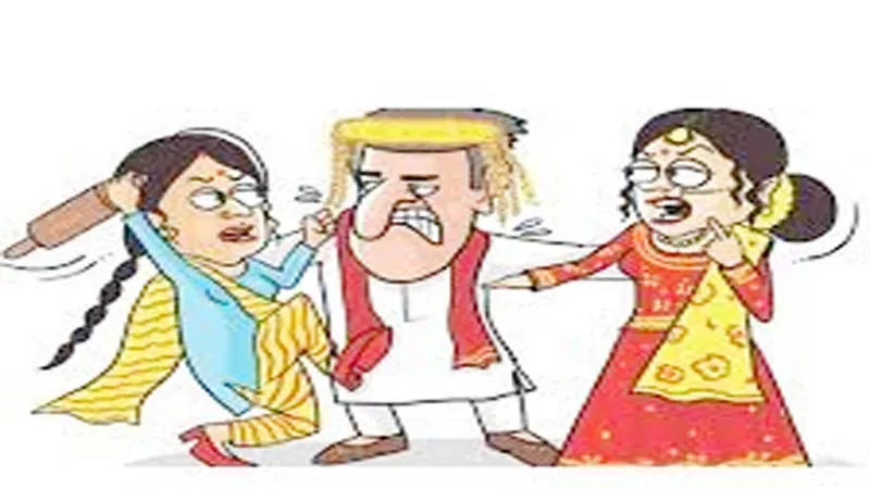 कानपुर: पति, पत्नी के बीच में आई 'वो', हुआ हाईवोल्टेज हंगामा