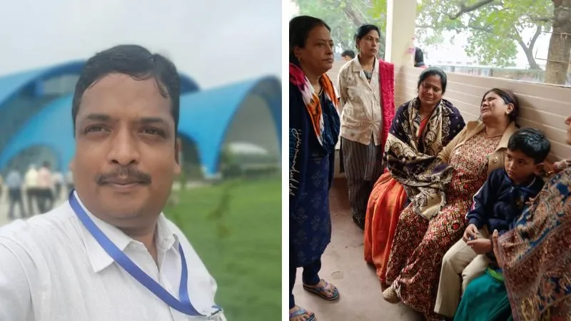 Kanpur News: BSA कार्यालय में कार्यरत एआरपी की सड़क हादसे में मौत, रो-रोकर पत्नी बोली- हमको छोड़कर चले गए, अब जिएंगे कैसे...