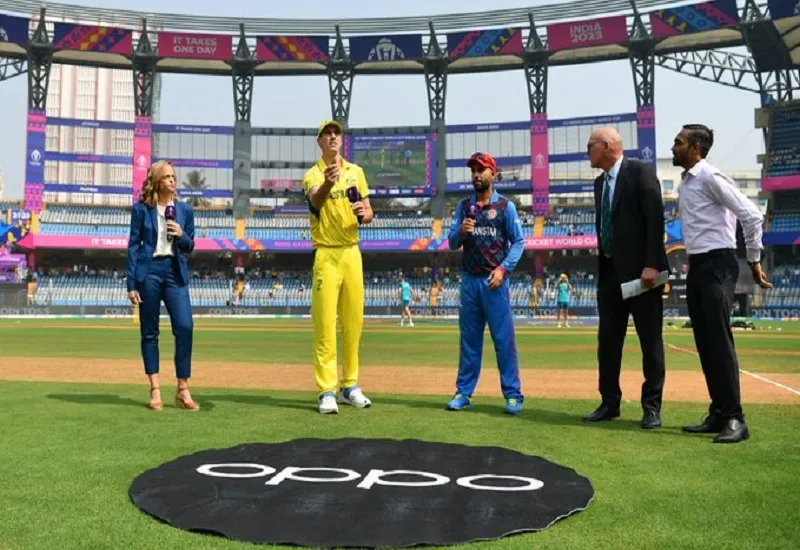 AUS vs AFG, World Cup 2023 : अफगानिस्तान ने टॉस जीतकर पहले बल्लेबाजी का किया फैसला, देखें दोनों टीमों की प्लेइंग-11