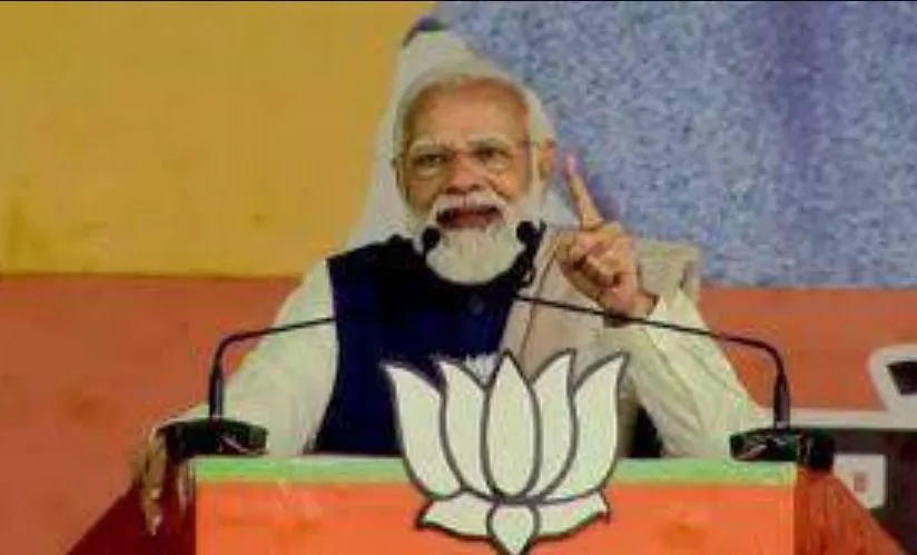 कांग्रेस के दो वरिष्ठ नेता अपने बेटों को स्थापित करने के लिए लड़ रहे हैं : प्रधानमंत्री 