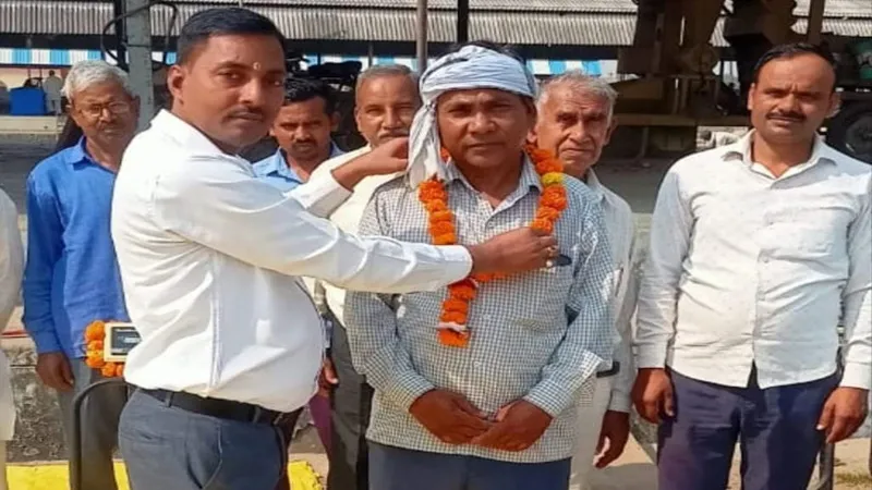 अयोध्या: किसानों के स्वागत के साथ धान खरीद शुरू, जिले में बने हैं 52 क्रय केन्द्र