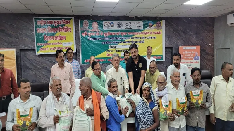 किसान देश के नायक, सही समय पर मिले योजनाओं का लाभ: विधायक वेद प्रकाश 