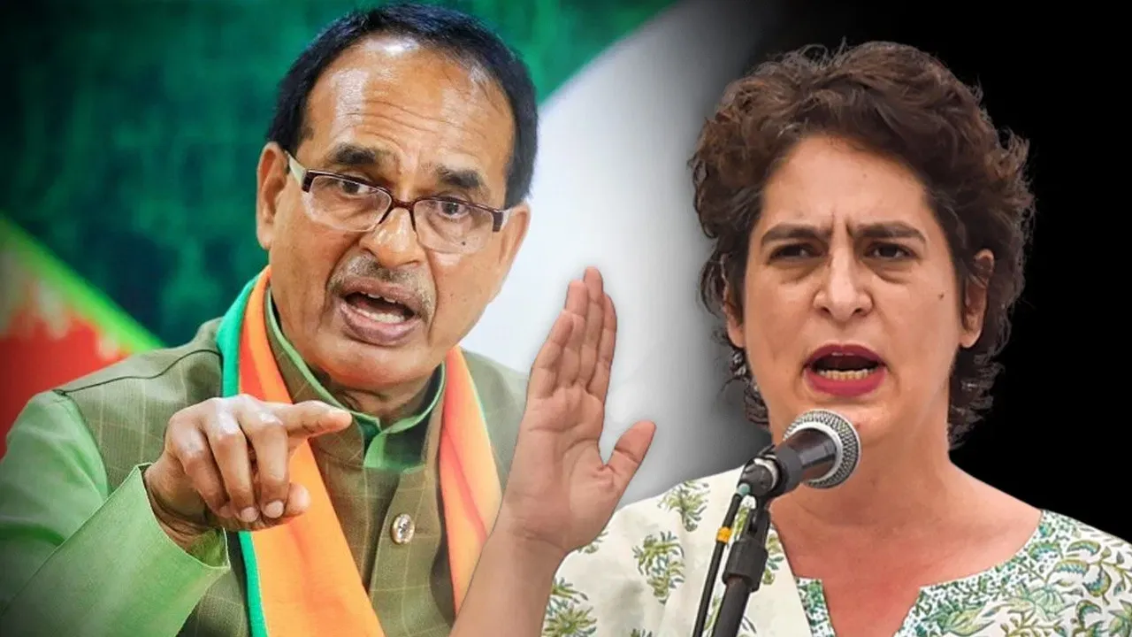 शिवराज ने पूछा प्रियंका से सवाल, कांग्रेस ऐसा दलदल क्यों जिसमें गठबंधन धंसा