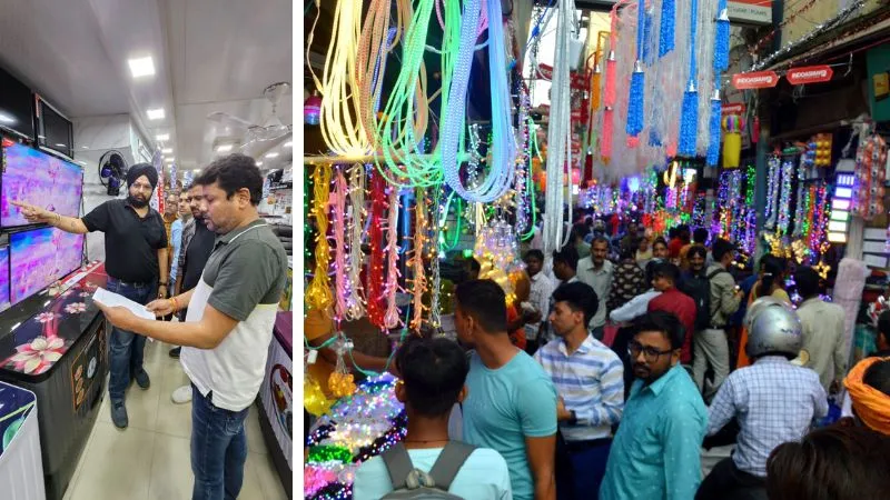 Diwali 2023: दीपावली को लेकर बाजारों में दिखने लगी भीड़… इलेक्ट्रॉनिक बाजार को इतने करोड़ के कारोबार की उम्मीद