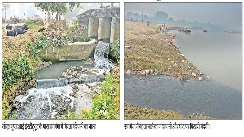 मुरादाबाद : ...मैं रामगंगा, मेरे पवित्र आंचल को गंदा न करो बच्चों