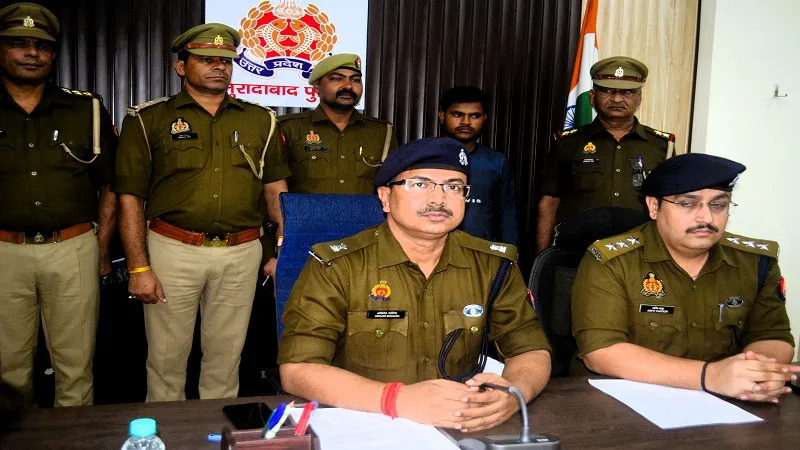 मुरादाबाद: हत्याकांड के पंद्रह दिन में नामजद सात अभियुक्तों से एक को दबोच पाई पुलिस