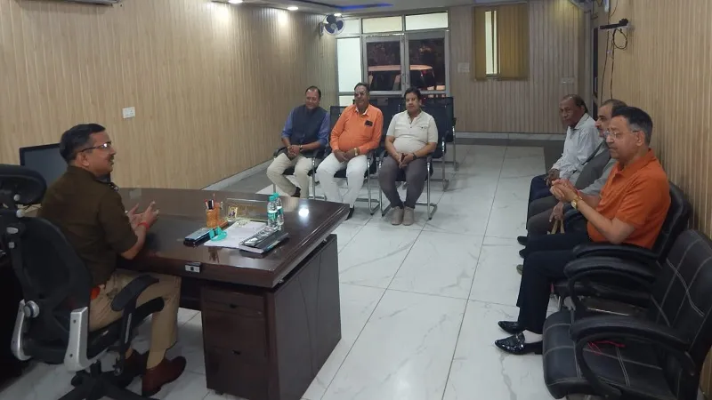 मुरादाबाद : सर्राफा व्यवसाइयों को सुरक्षा का भरोसा, ड्रोन से भी होगी निगरानी