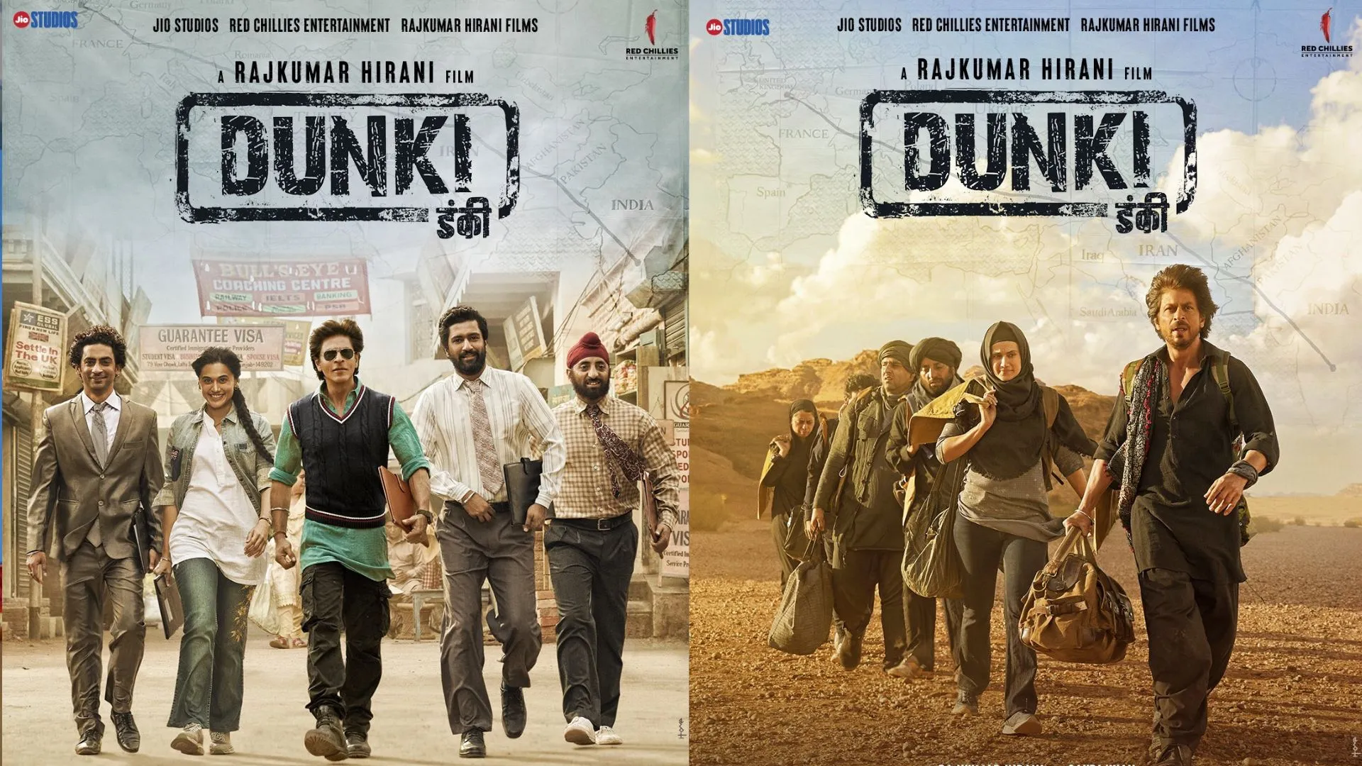 शाहरुख खान की मूवी डंकी का नया पोस्टर आया सामने, इस दिन रिलीज होगी फिल्म 