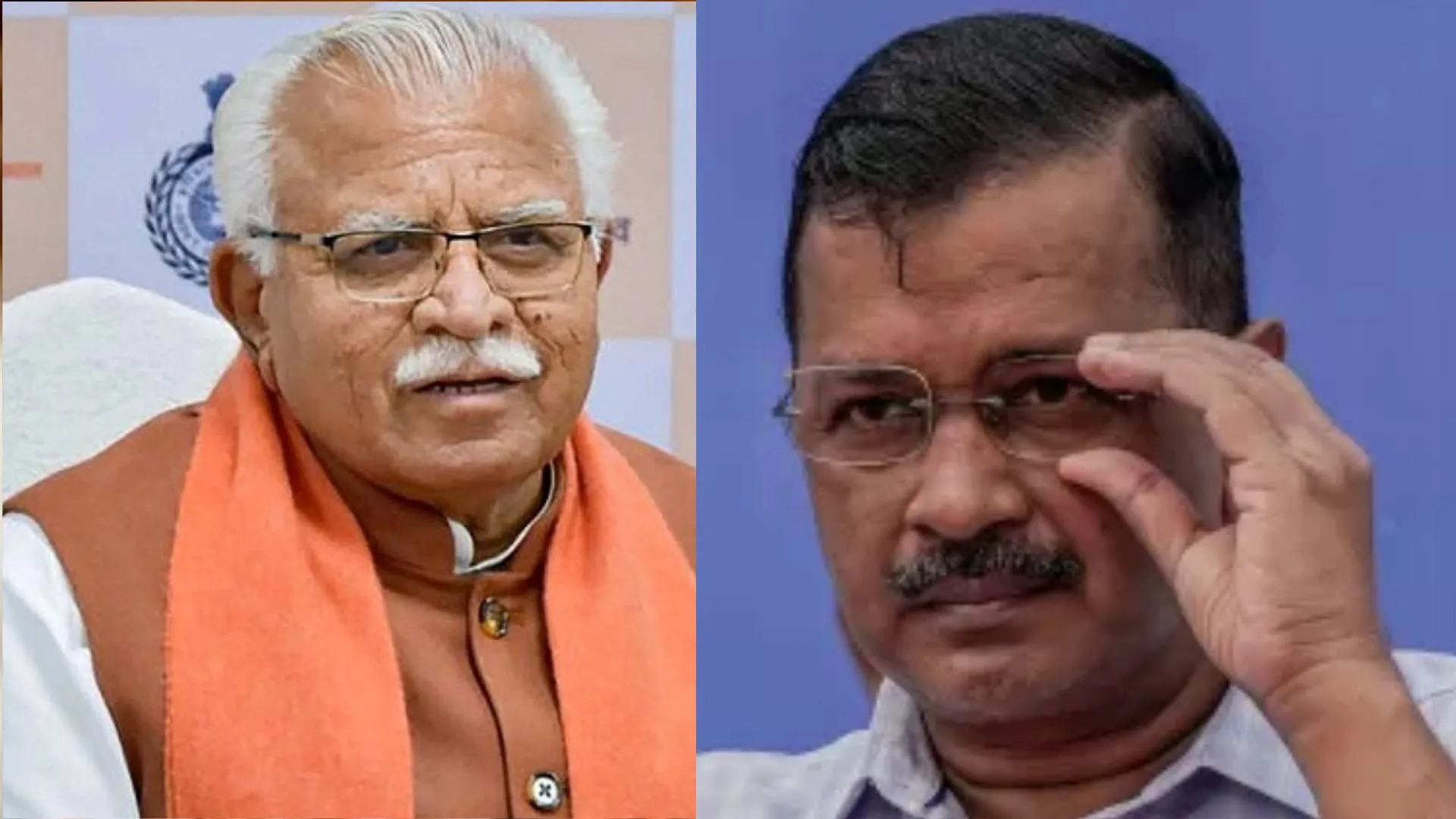 हरियाणा की 'मदद' के बजाए दिल्ली के प्रदूषण की समस्या पर ध्यान दें: CM खट्टर ने केजरीवाल से कहा 