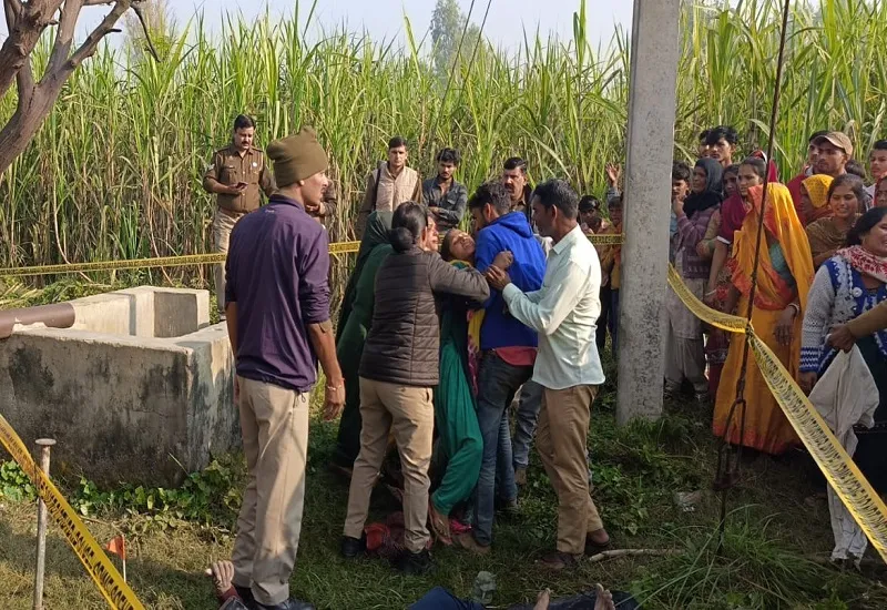 संभल : नलकूप की पानी भरी हौद में उतराता मिला युवक का शव, जांच में जुटी पुलिस 