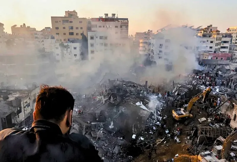 Israel-Hamas War : गाजा में फिलिस्तीनियों की मौत का आंकड़ा बढ़कर 11,180 हुआ