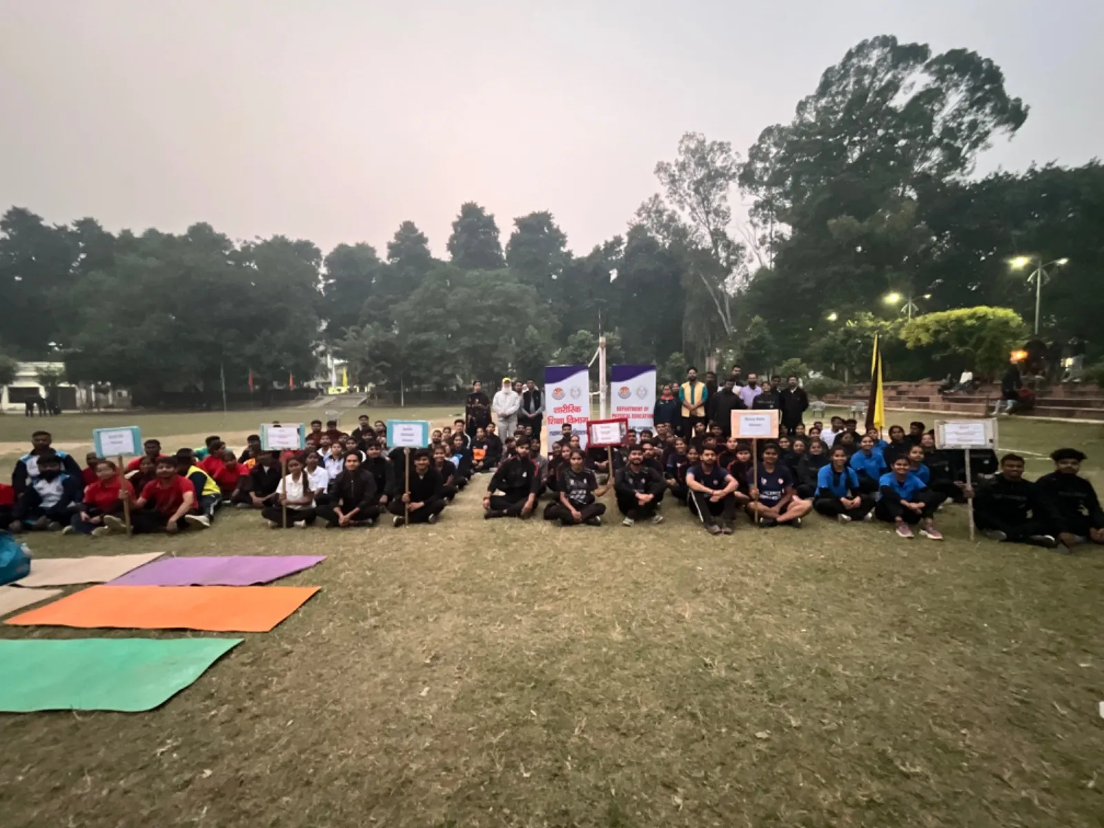 लखनऊ विश्वविद्यालय में दीक्षांत समारोह की तैयारियां जारी, विभागो में हो रहे कार्यक्रम