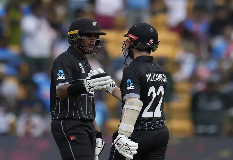 New Zealand vs Pakistan : रचिन रविंद्र का शतक, न्यूजीलैंड ने पाक‍िस्तान को द‍िया 402 रनों का टारगेट