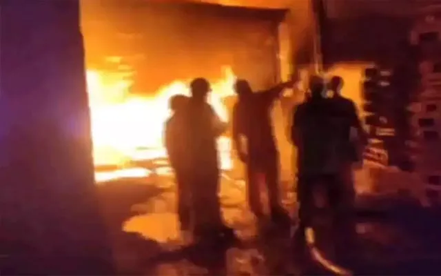 महाराष्ट्र के रायगढ़ में दवा कंपनी में लगी आग, पांच लोग घायल