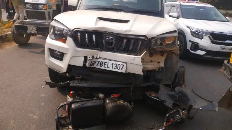 Accident In Unnao: स्कार्पियो ने बाइक सवार वृद्ध को रौंदा… मौत, दवा लेने जाने के दौरान हुई घटना