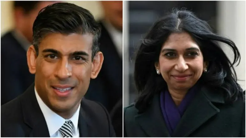 UK: ऋषि सुनक ने गृह मंत्री सुएला ब्रेवरमैन को किया बर्खास्त, फिलिस्तीन समर्थक प्रदर्शनकारियों के प्रति नरमी बरतने का लगा आरोप