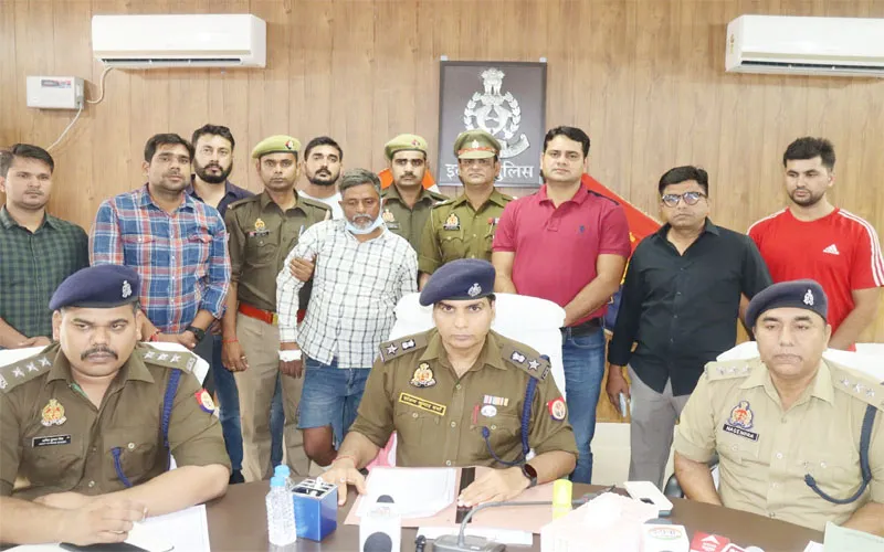 इटावा: पच्चीस हजार का इनामी बदमाश मुठभेड़ में गिरफ्तार, पुलिस की चाल में इस तरह फंस गया अपराधी!