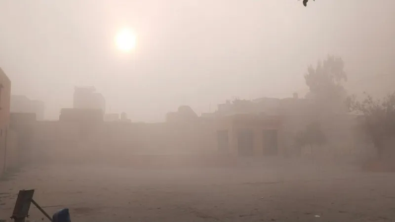 अमरोहा: कोहरे के बीच नहीं हुए सूर्य देव के दर्शन, बड़ी ठंड