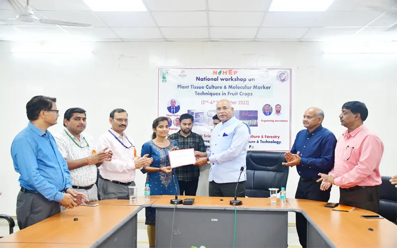 राष्ट्रीय कार्यशाला में देश भर से जुटे वैज्ञानिकों ने साझा किए अनुभव, उतक संवर्धन तकनीक पर हुई चर्चा
